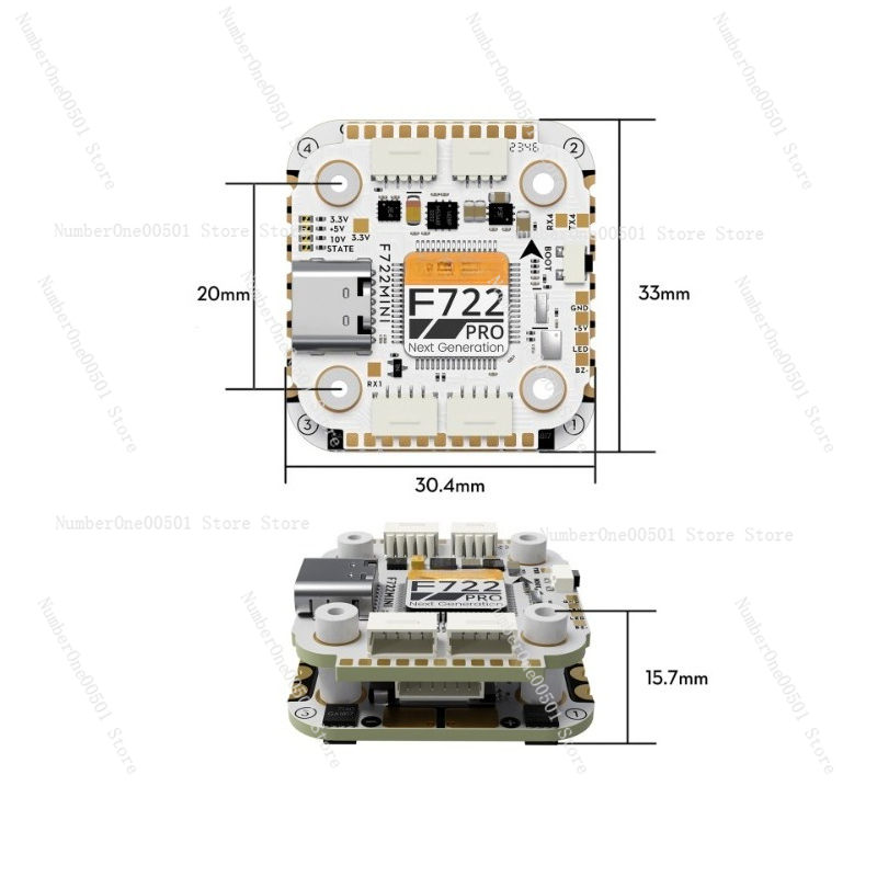GOKU F722 PRO V2 MPU6000 Fligh - Betaflight Fc F7 avaliação e preço