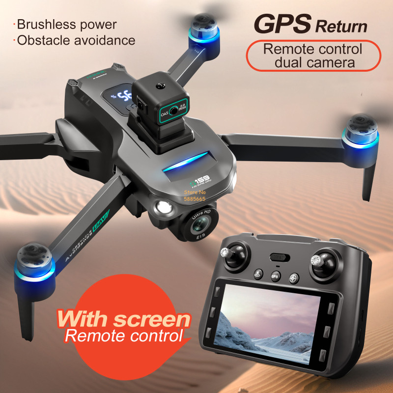 8k câmera dupla 5g wifi fpv co - Drone Battery Case avaliação e preço