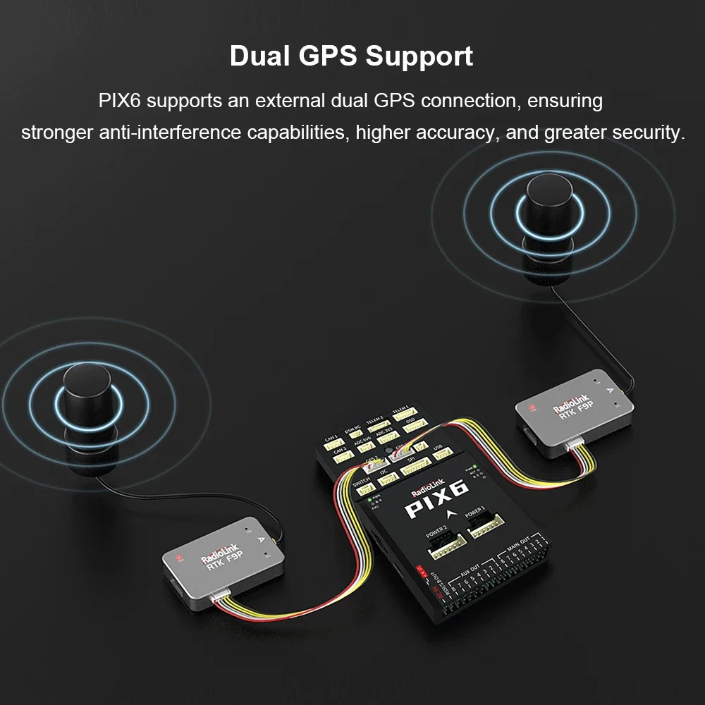 Radiolink PIX6 Firmware ArduPi - Drone Battery Plate avaliação e preço