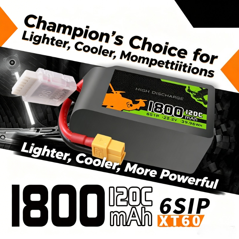 Bateria LiPo 14.8V 22.2V 1800m - Drone Battery 4S avaliação e preço