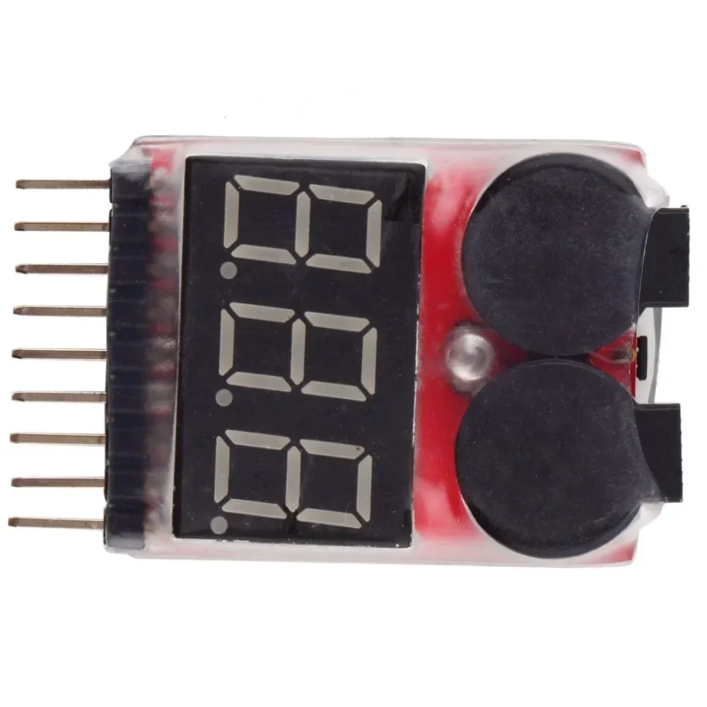 1/2/5 pces rc display de tensã - Drone Battery Alarm avaliação e preço